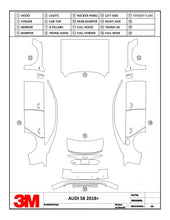 Load image into Gallery viewer, S8  2018  AUDI | 3M Scotchgard Paint Protection Film Kits