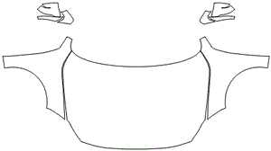 Full Hood & Fender + Mirror Kit | BMW 2 SERIES GRAN COUPE SPORT LINE 2021
