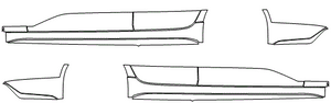 Rocker Panel Kit | CADILLAC CT4 BLACKWING 2022