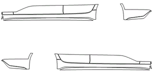 Rocker Panel Kit | CADILLAC CT4 BLACKWING 2022