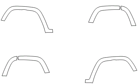 Fender Flare Kit |JEEP GRAND CHEROKEE WL OVERLAND 2022 Fender Flare Kit |JEEP GRAND CHEROKEE WL OVERLAND 2022
