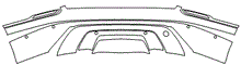 Load image into Gallery viewer, Rear Bumper Kit | LAND ROVER VELAR BASE 2019
