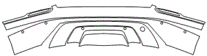 Rear Bumper Kit | LAND ROVER VELAR BASE 2019