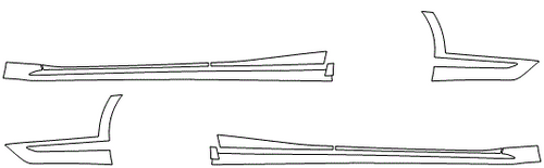 Rocker Panel Kit | LEXUS LS HYBRID 2020