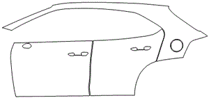 Left Side Kit | Lexus UX 200 F SPORT 2020 