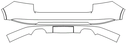 Rear Bumper Kit | LINCOLN AVIATOR BLACK LABEL - BLACK LABEL GT 2022