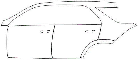 Left Side Kit | MERCEDES BENZ GLE SUV 450 AMG LINE 2020