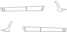 Load image into Gallery viewer, Rocker Panel Kit | MERCEDES BENZ GLE SUV 580 2020