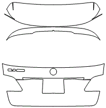 Trunk Lid Kit | MERCEDES BENZ GLE SUV 400 BASE 2019