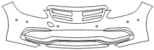 Bumper Kit | MERCEDES-BENZ E-CLASS WAGON E 63 S 2016
