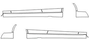 Rocker Panel Kit | MERCEDES-BENZ E-CLASS SEDAN 450 LUXURY 2020