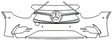 Load image into Gallery viewer, Bumper Kit | MERCEDES-BENZ E-CLASS COUPE 450 AMG LINE 2020