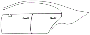 Left Side Kit | MERCEDES BENZ CLS COUPE AMG 53 2020