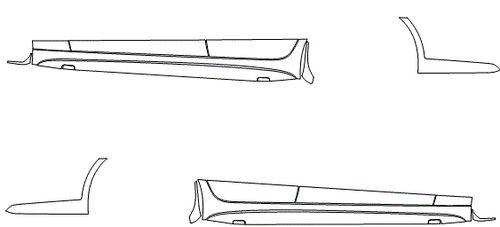 Rocker Panel Kit | MERCEDES BENZ CLS COUPE 450 2020