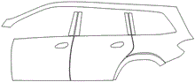 Load image into Gallery viewer, Left Side Kit | MERCEDES BENZ GLS SUV AMG GLS63 2019