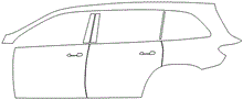 Load image into Gallery viewer, Left Side Kit | MERCEDES BENZ GLS SUV 450 BASE 2020