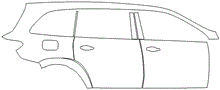 Load image into Gallery viewer, Right Side Kit | MERCEDES BENZ GLS SUV 450 AMG LINE 2020