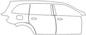 Right Side Kit | MERCEDES BENZ GLS SUV 450 AMG LINE 2020