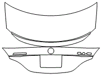 Trunk Lid Kit | MERCEDES BENZ CLA 45 AMG 2015