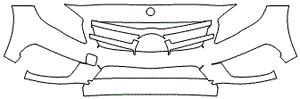 Grille and Bumper Kit | MERCEDES-BENZ GLA SUV 250 SPORT 2016