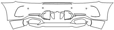 Rear Bumper Kit | MERCEDES BENZ AMG GT ROADSTER GT C 2020