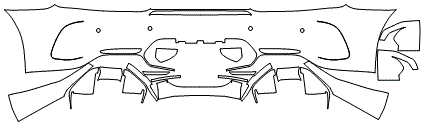 Rear Bumper Kit | MERCEDES BENZ AMG GT COUPE GT R 2020