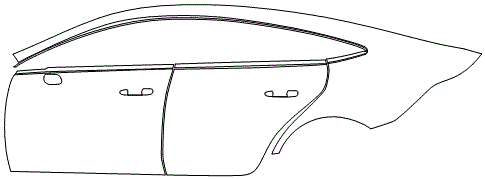 Left Side Kit | MERCEDES BENZ AMG GT 4 DOOR COUPE AMG GT 63 2020