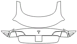 Trunk Lid Kit | TESLA MODEL 3 2021