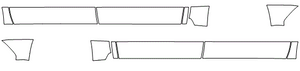 Rocker Panel Kit | TOYOTA TUNDRA CREWMAX LIMITED 2016