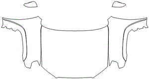 Full Hood & Fender + Mirror Kit | TOYOTA 4RUNNER SR5 2020