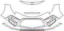 Load image into Gallery viewer, Bumper Kit | TOYOTA COROLLA SEDAN APEX EDITION 2021