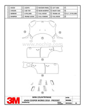 Load image into Gallery viewer, COUNTRYMAN JCW 2017 2018 2019 3M Scotchgard PPF Pro Series Kits
